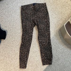 Jcrew Winnie pant leopard print